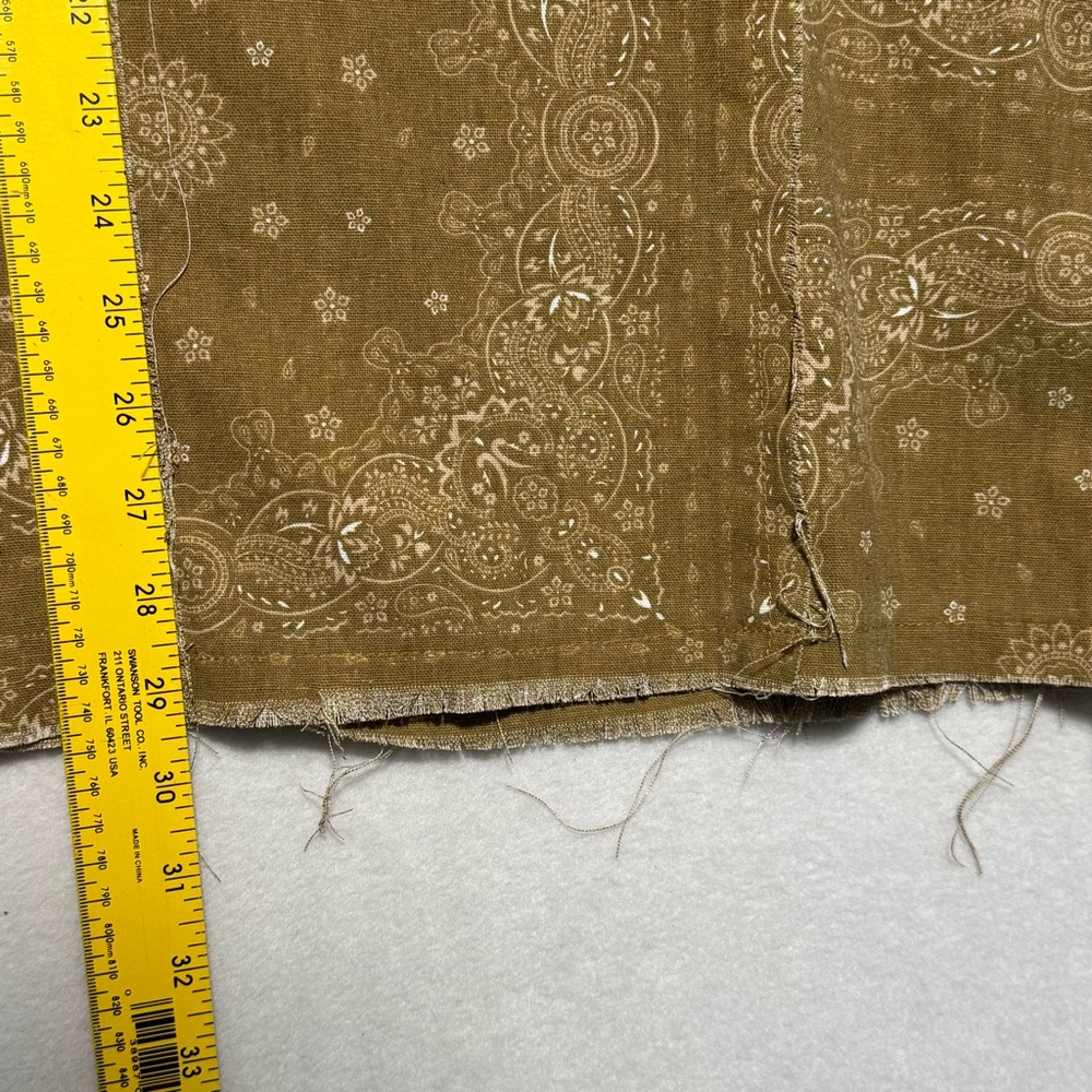 POL Olive Green Paisley Mixed Media Western Blazer Jacket Women’s Size L - Picture 15 of 15
